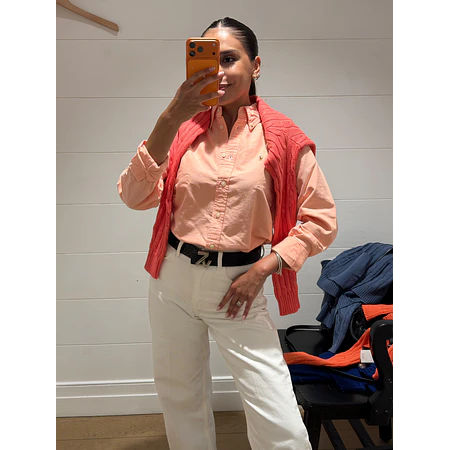 Camisa Oxford PRL Peach 