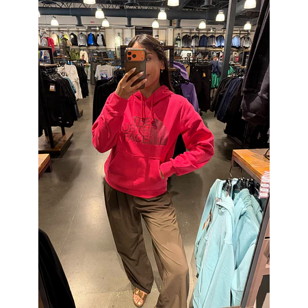 The North Face - Hoodie Fucsia mujer