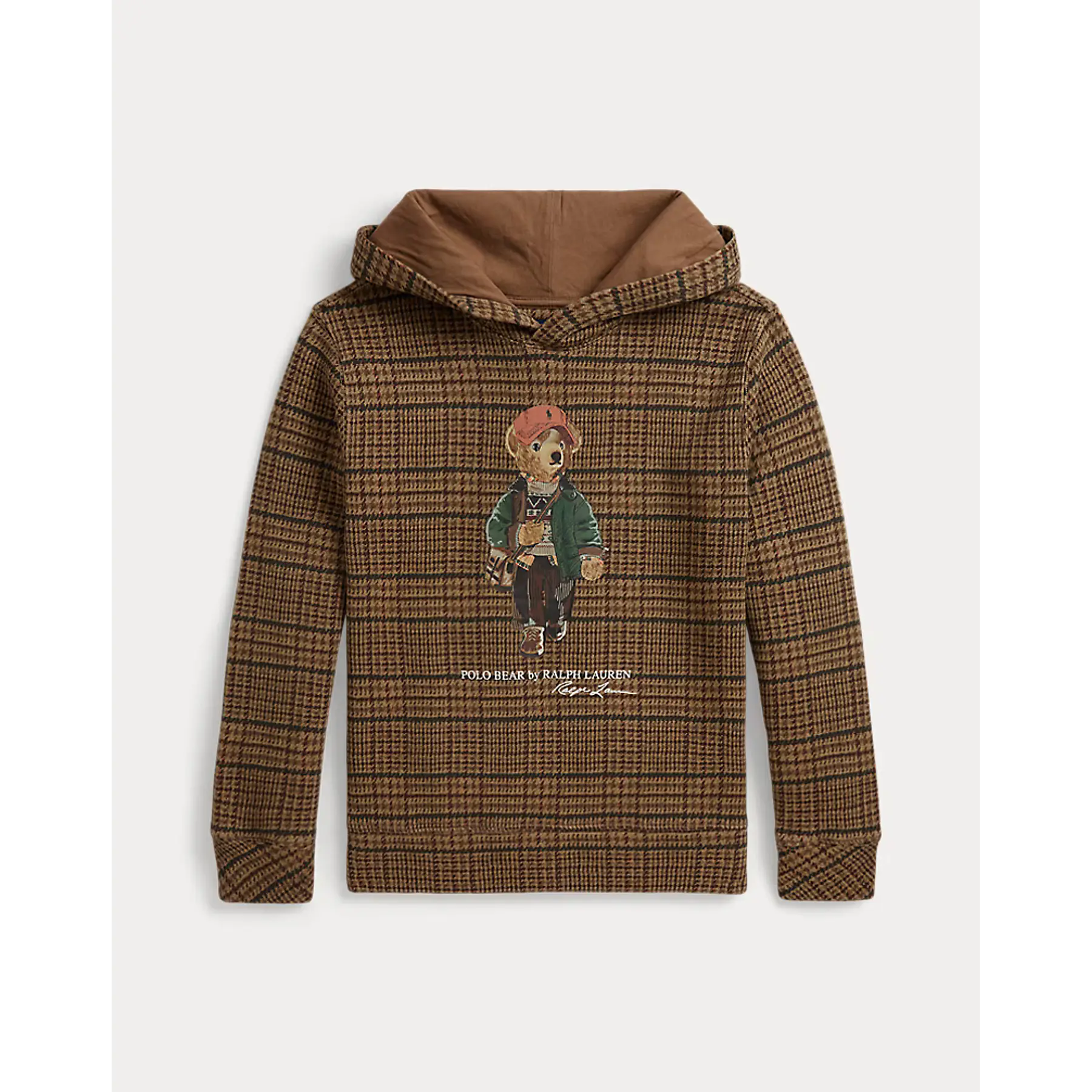Ralph Lauren - Polo Bear Tweed-Print Hoodie