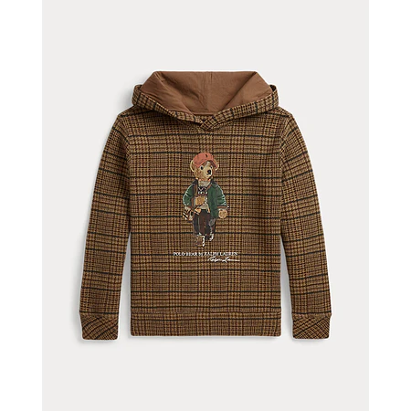 Ralph Lauren - Polo Bear Tweed-Print Hoodie