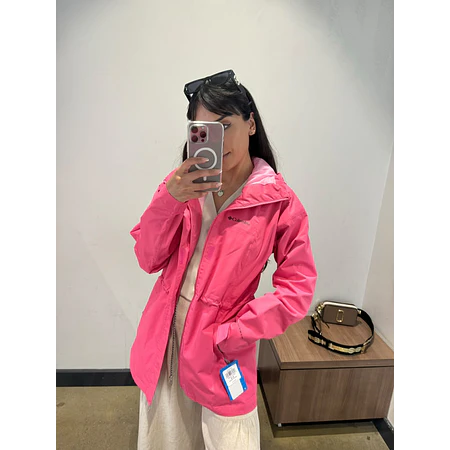 Columbia - Impermeable Rosado
