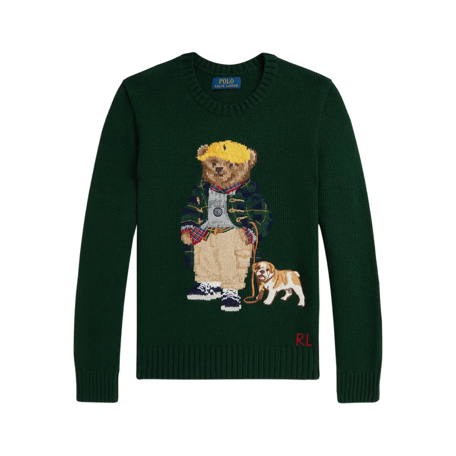 Ralph Lauren - Polo Bear Sweater Green