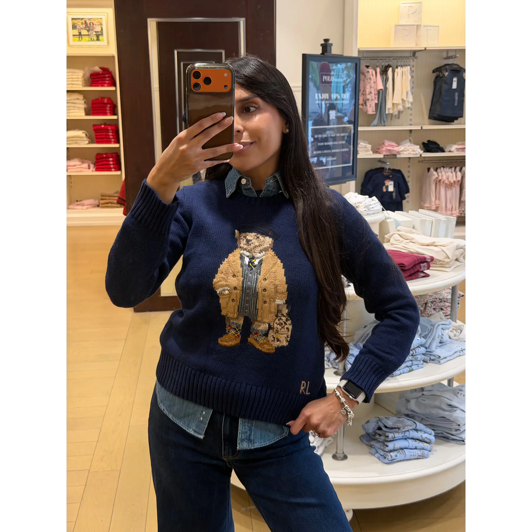 Ralph Lauren - Polo Bear Sweater Osita Navy