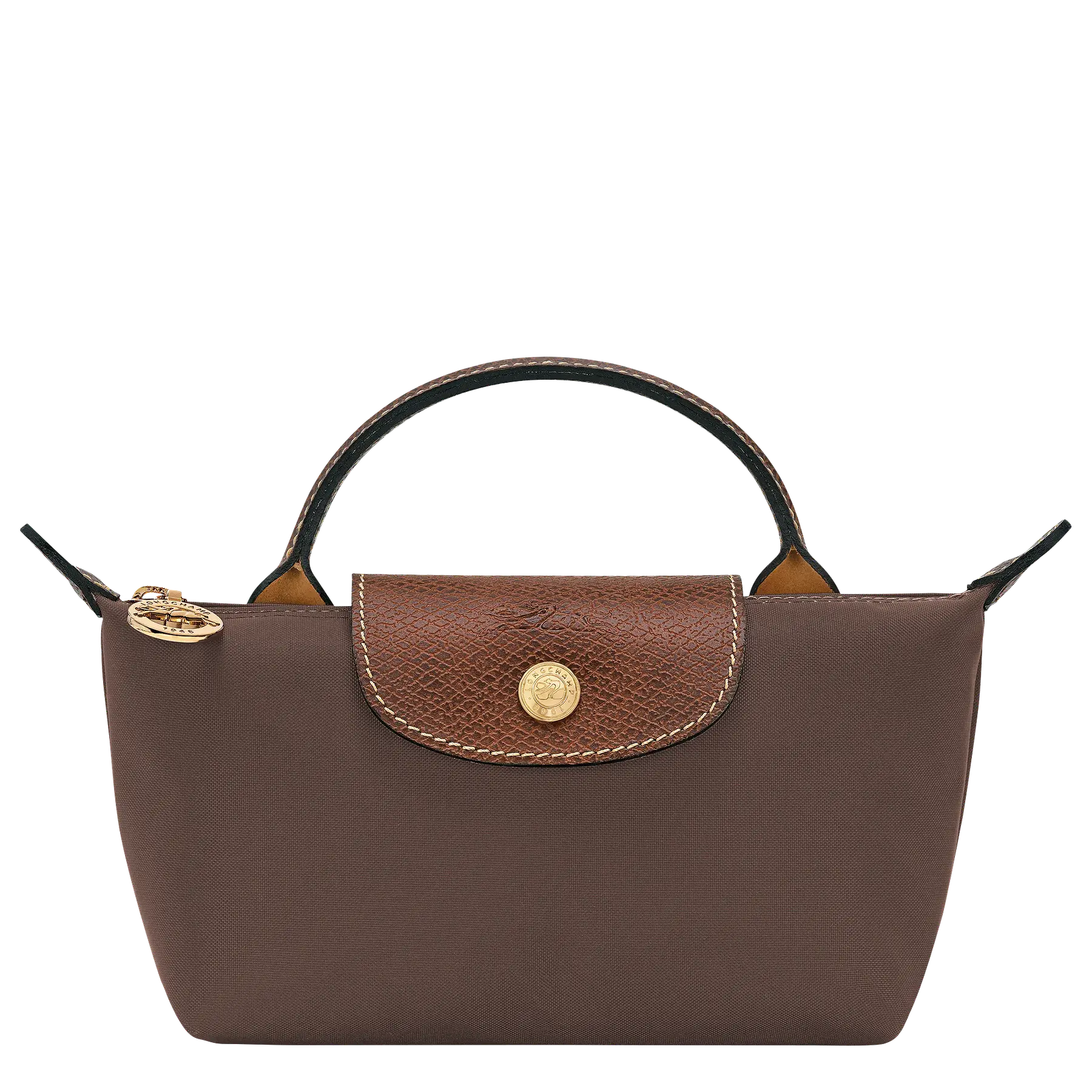 Le Pliage Mini Pouch Nylon Tote Bag - Mocha