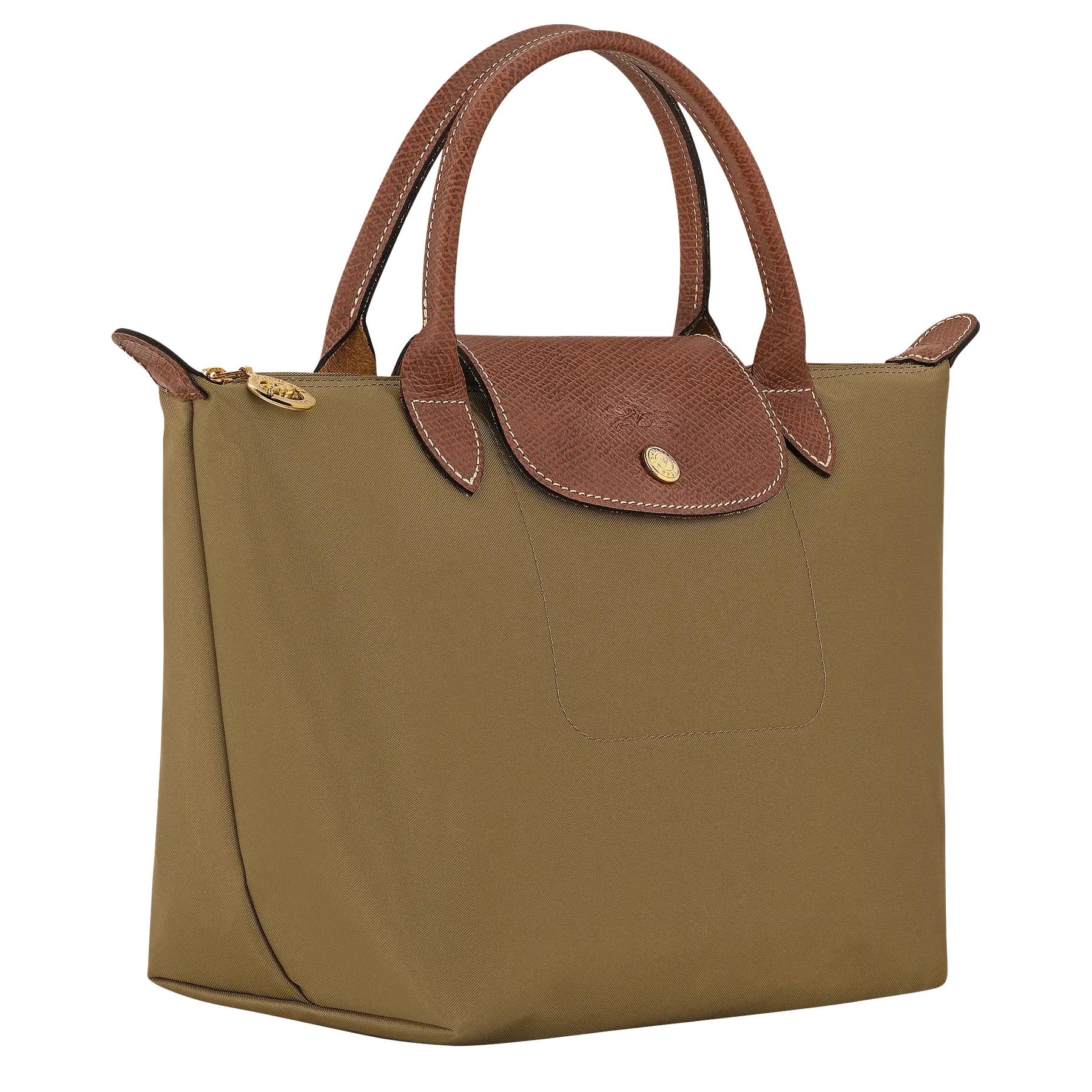 Le Pliage Small Nylon Tote Bag - Olive