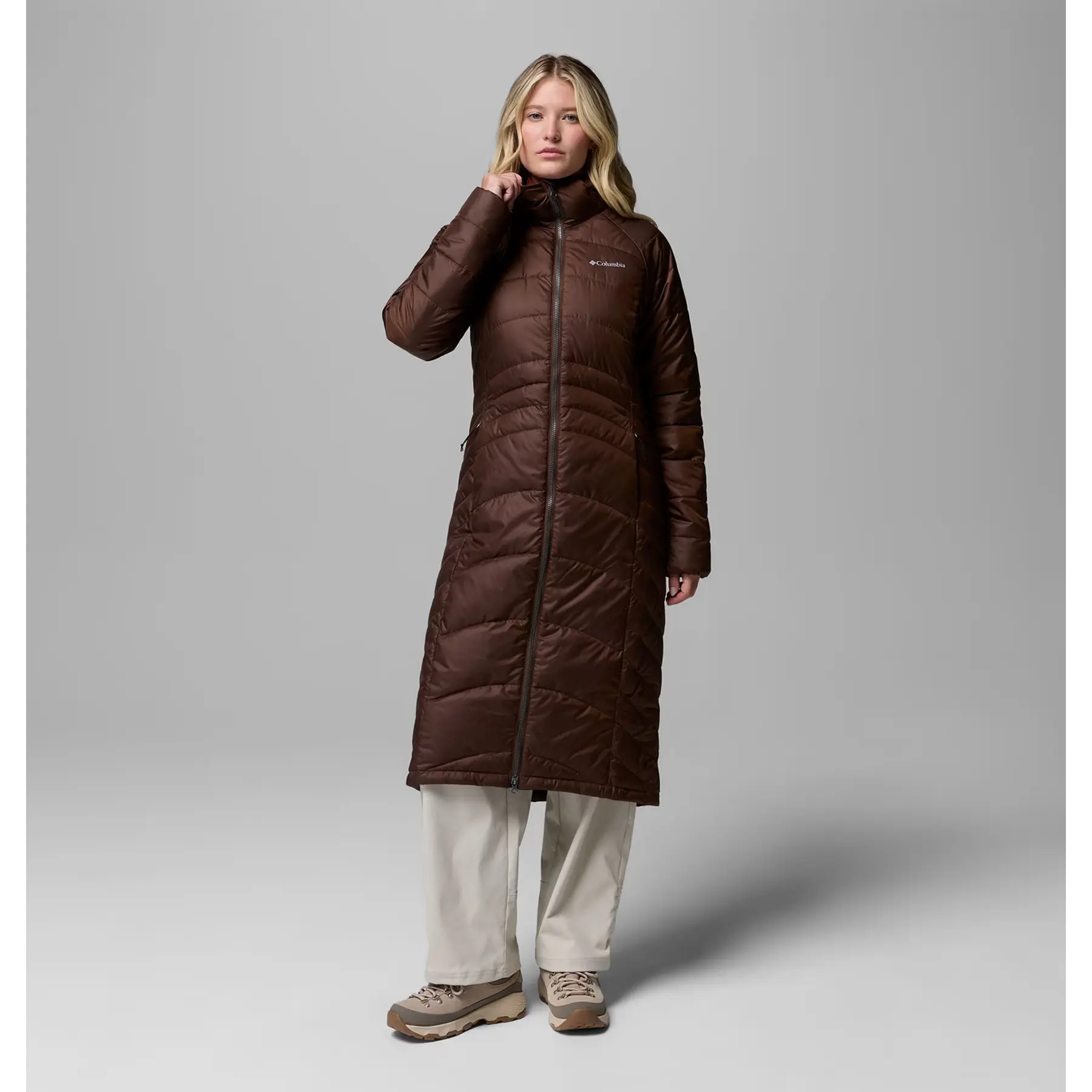 Columbia Women's Karis Gale Full Length Parka Tobacco