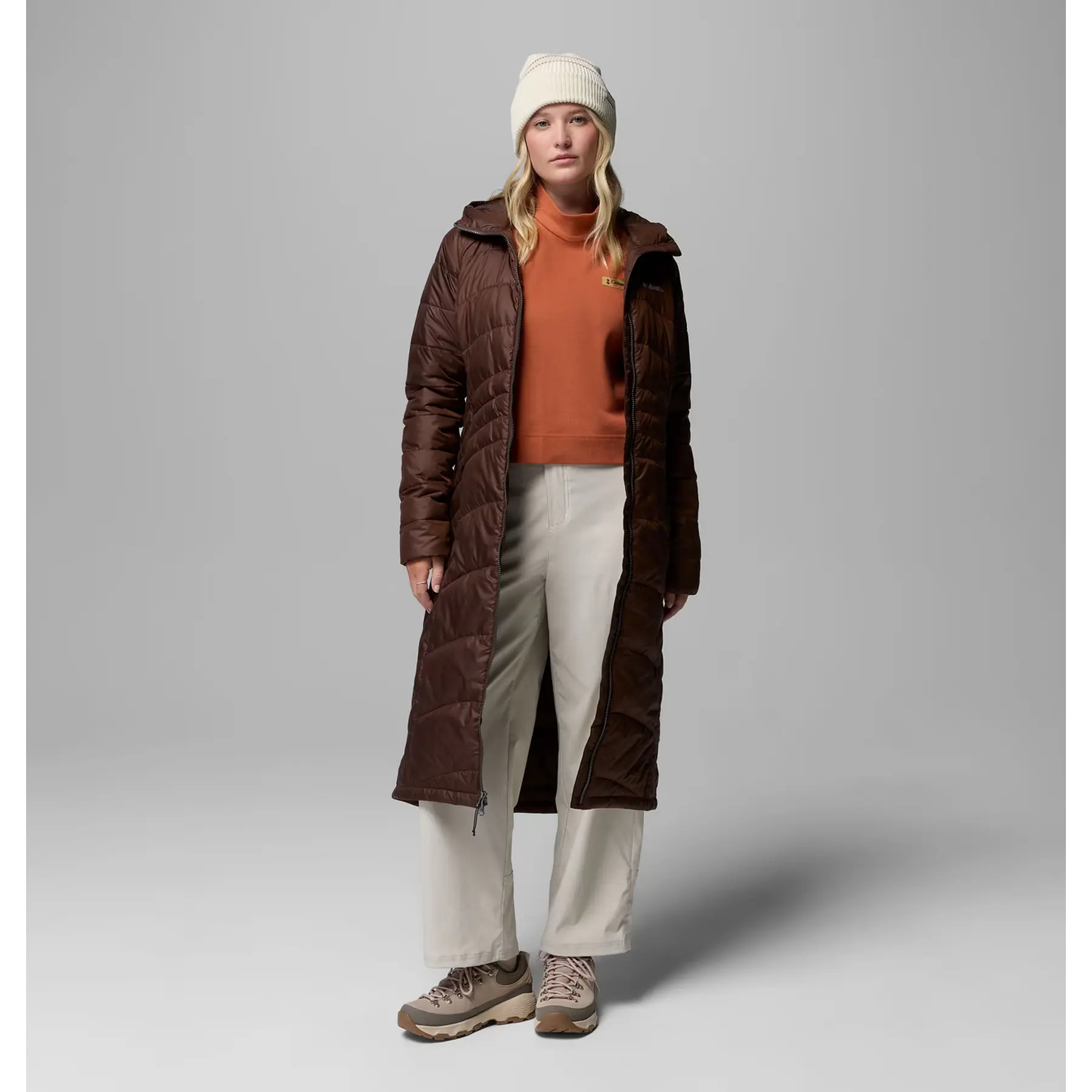 Columbia Women's Karis Gale Full Length Parka Tobacco