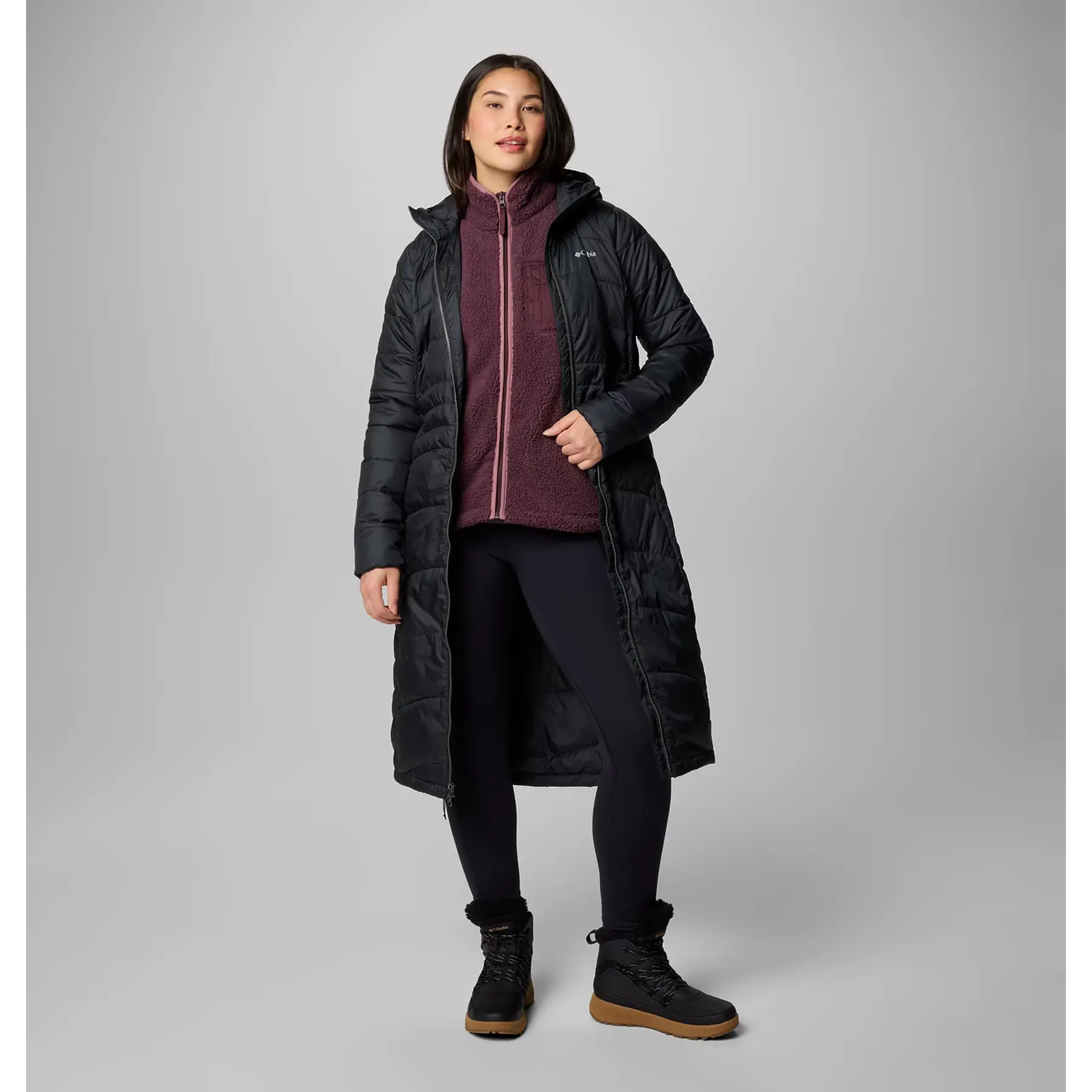 Columbia Women's Karis Gale Full Length Parka Black