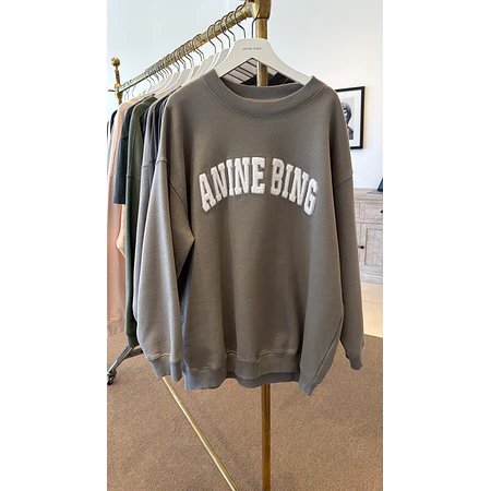 Anine Bing Sweatshirt Storm Grey