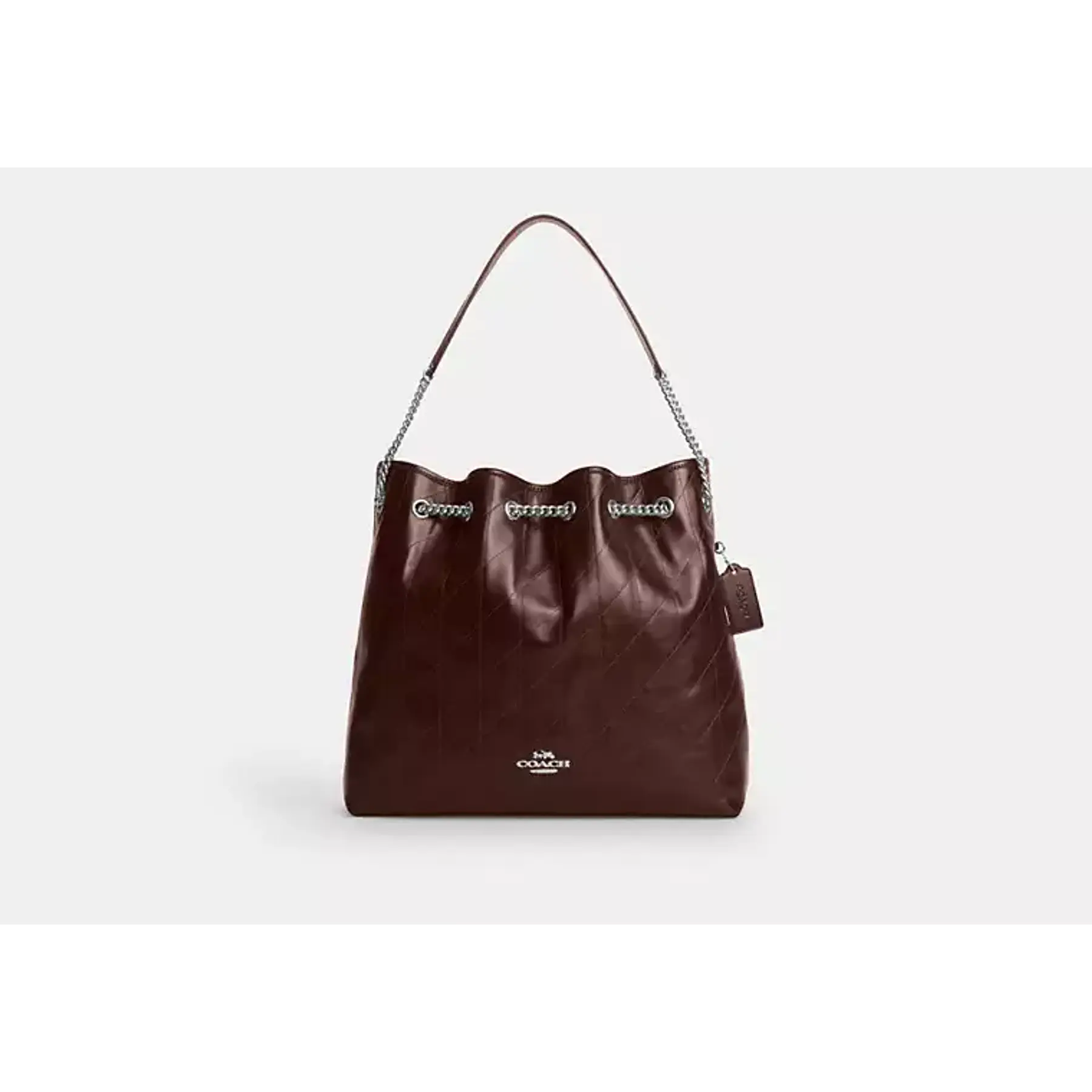Coach - Evelyn Large Shoulder Bag With Quilting
