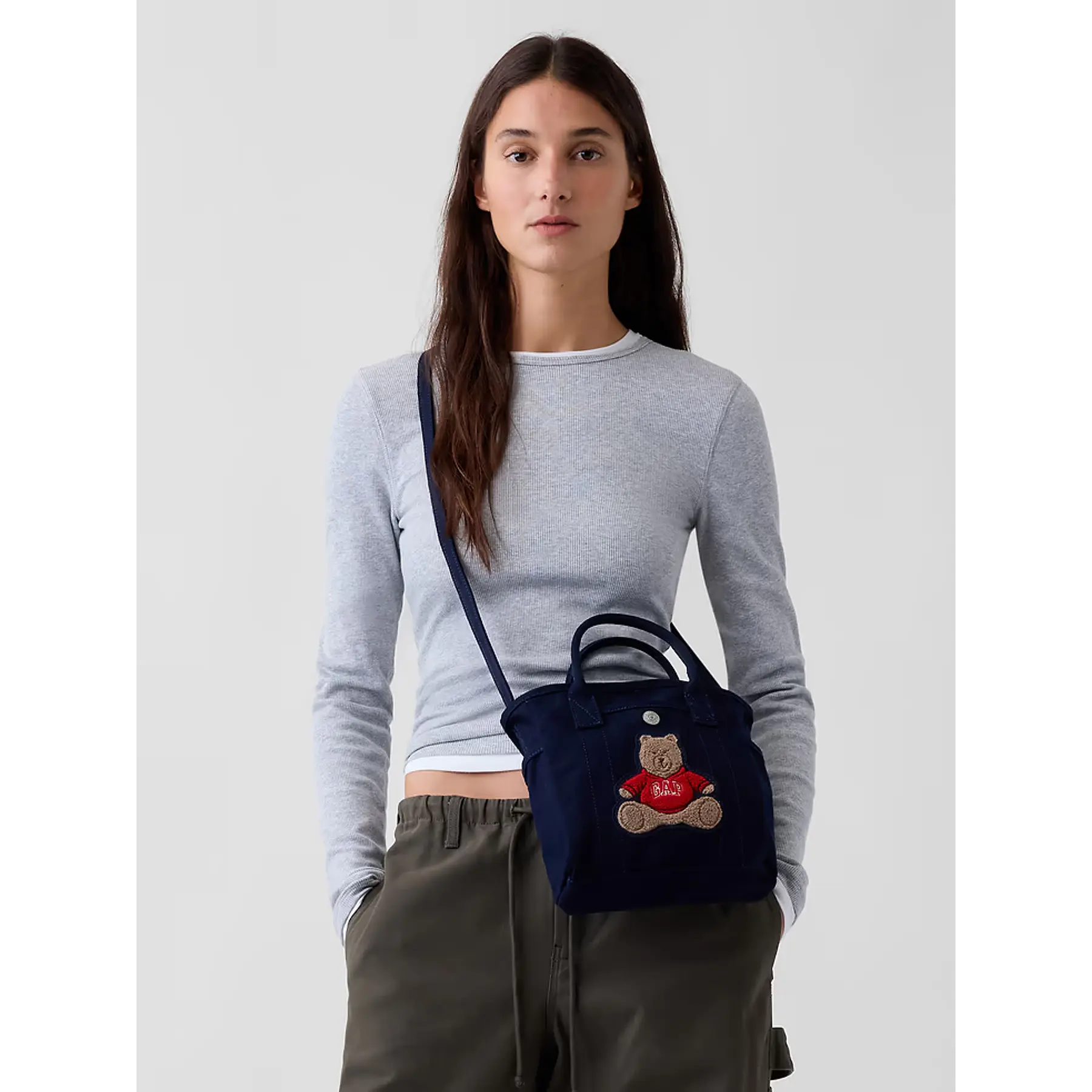 Mini Brannan Bear Canvas Favorite Tote