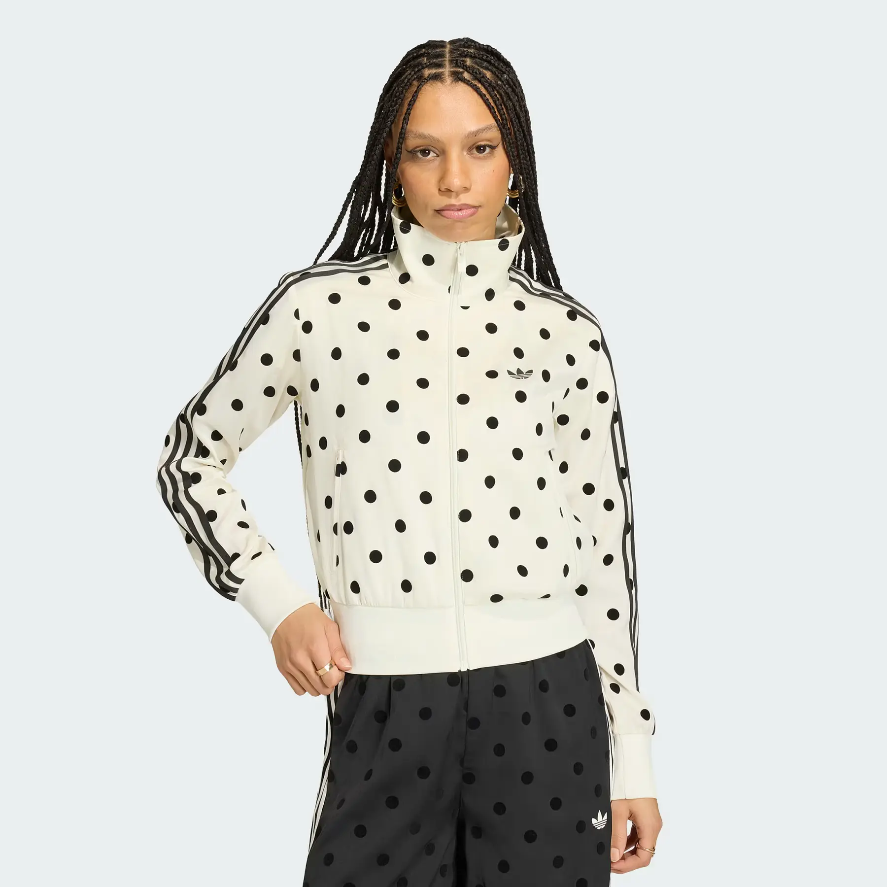 Set Polka Dots Adidas White