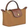 Le Pliage Mini Pouch Nylon Tote Bag - Fawn + Strap y Organizador GRATIS