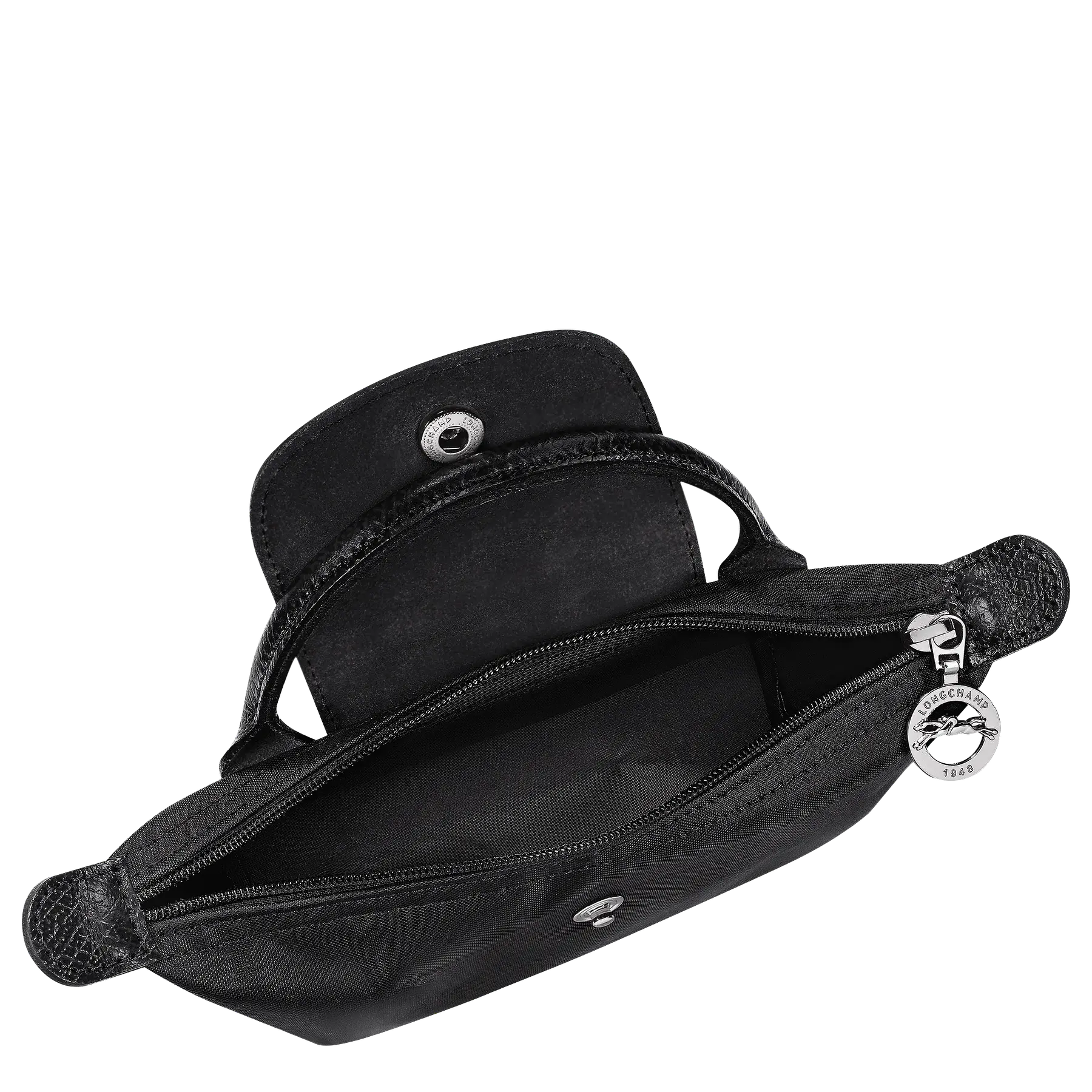 Le Pliage One Mini Pouch Nylon Tote Bag - Black + Strap y Organizador GRATIS