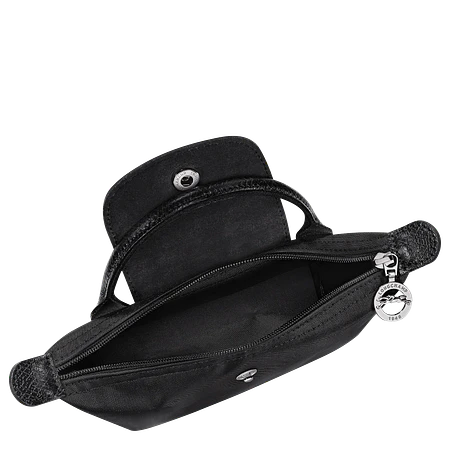 Le Pliage One Mini Pouch Nylon Tote Bag - Black + Strap y Organizador GRATIS