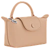 Le Pliage One Mini Pouch Nylon Tote Bag - Beige + Strap y Organizador GRATIS