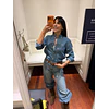 Cotton Chambray Shirt Denim  Juvenil