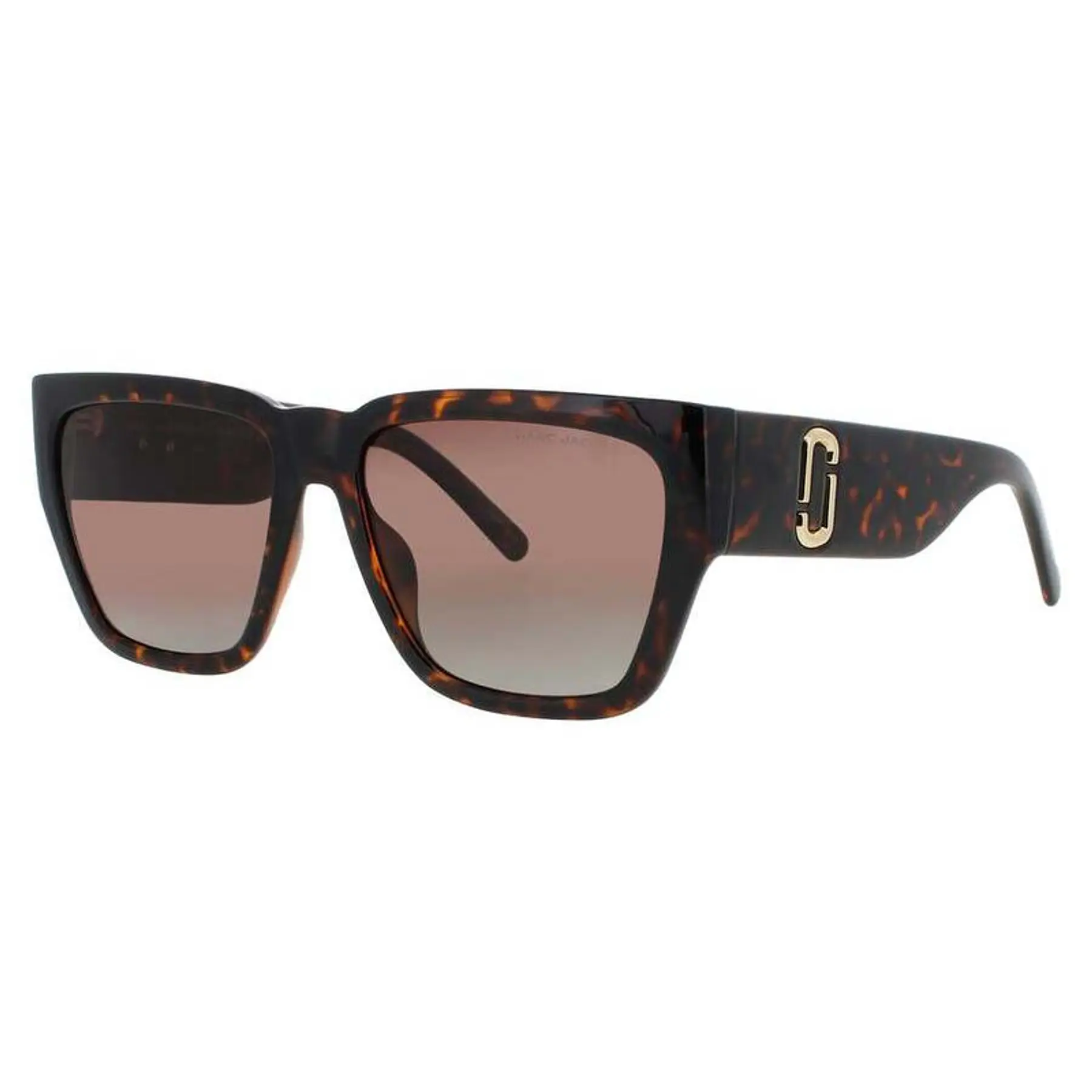 Marc Jacobs - Polarized Brown Shaded Square Ladies Sunglasses