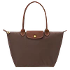 Le Pliage Medium Nylon Tote Bag - Mocha 