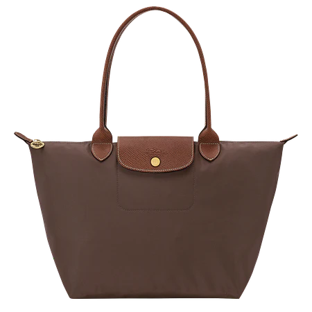 Le Pliage Medium Nylon Tote Bag - Mocha 