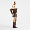 Le Pliage Large Nylon Tote Bag - Mocha