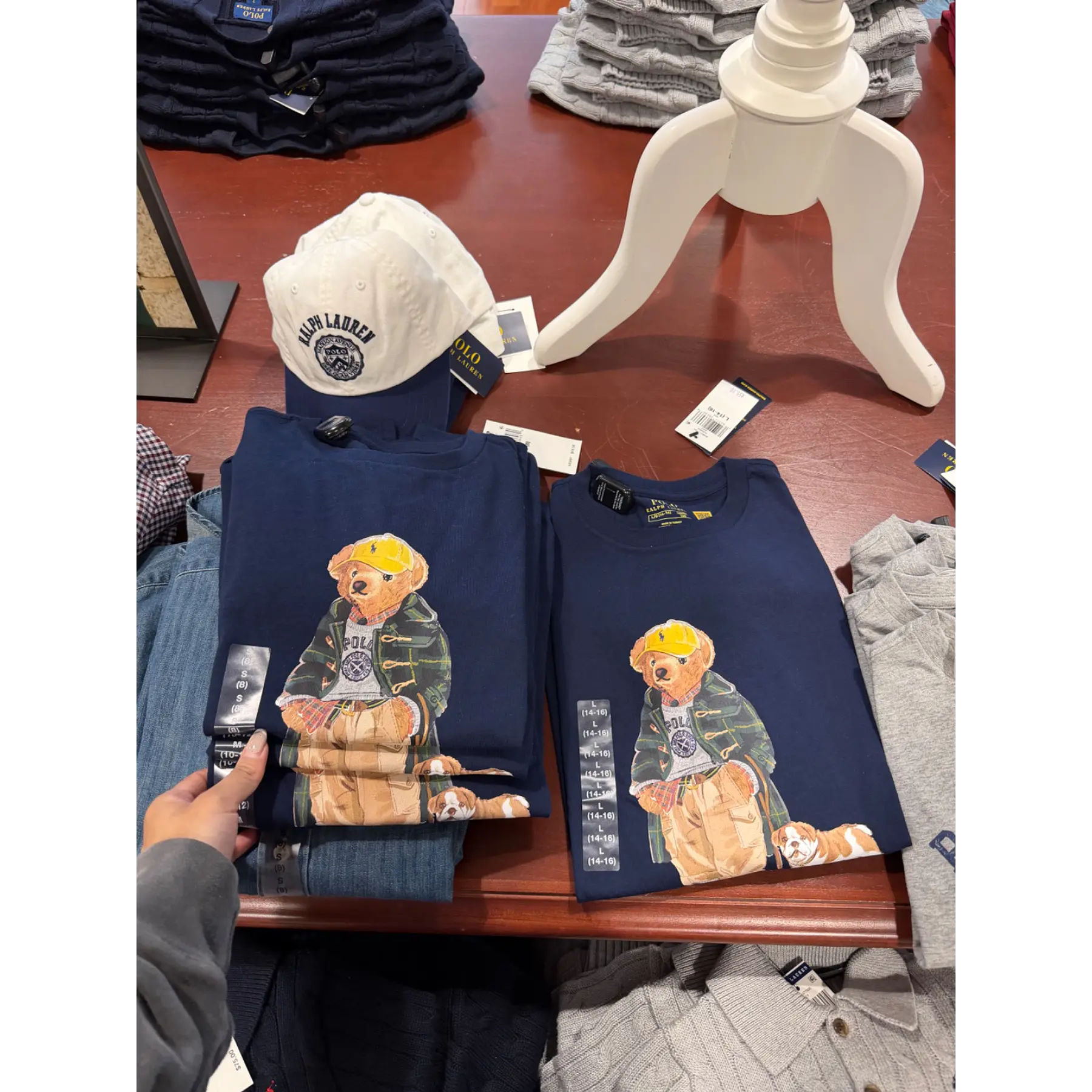 Polo Ralph Lauren - Polera Polo Bear Azul