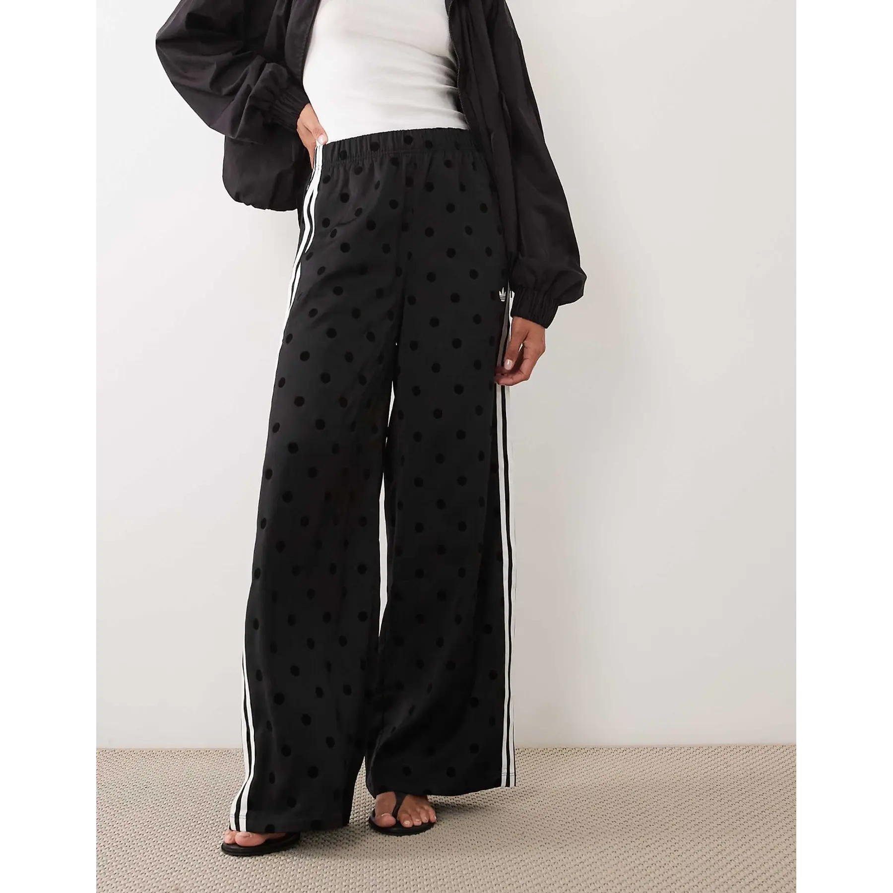 Adidas - Pantalón Polka dots satin black