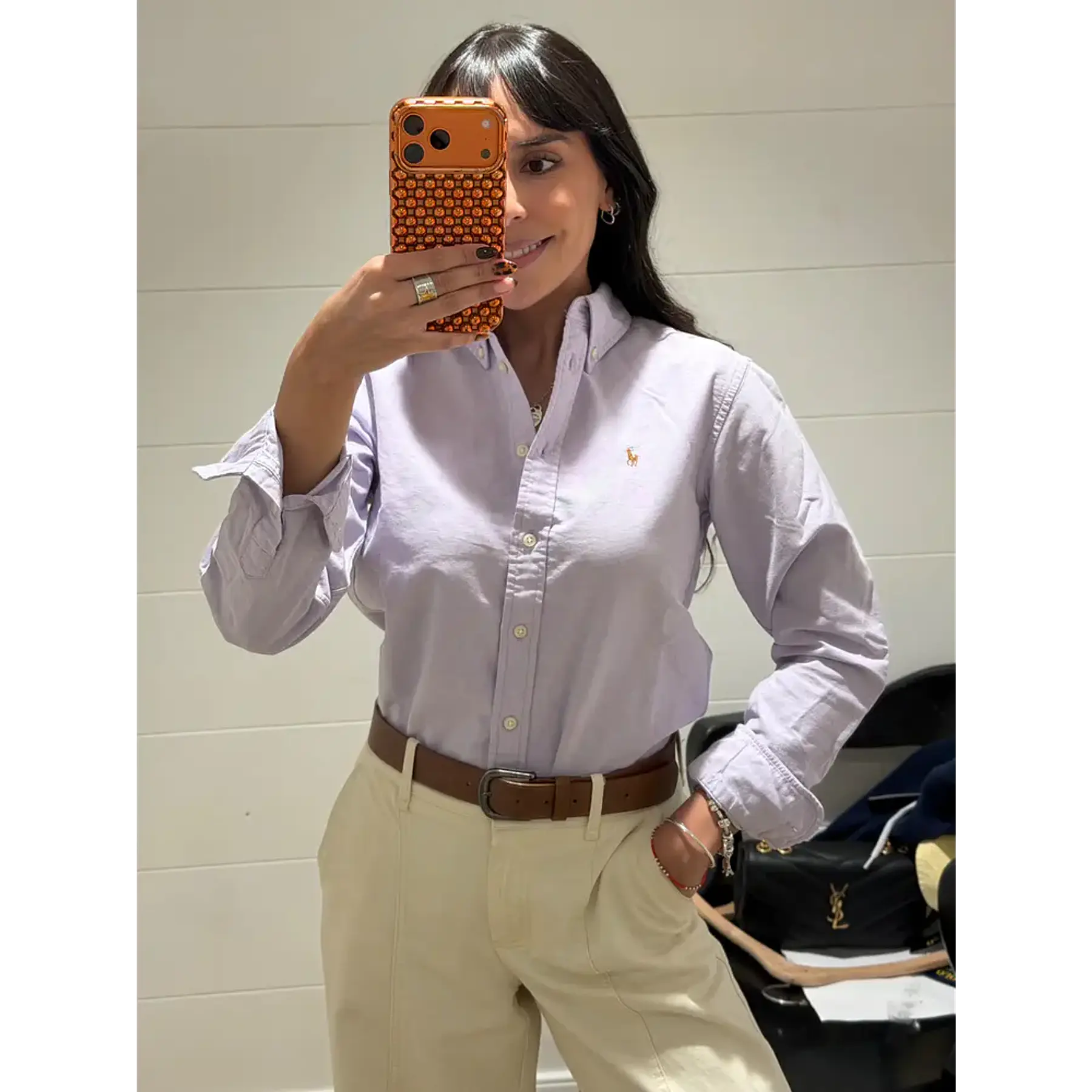 ABONO INDIGO STORE (IMPORTANTE: Polo Ralph Lauren - Camisa Oxford Lilac (Talla: XL) $119.990)
