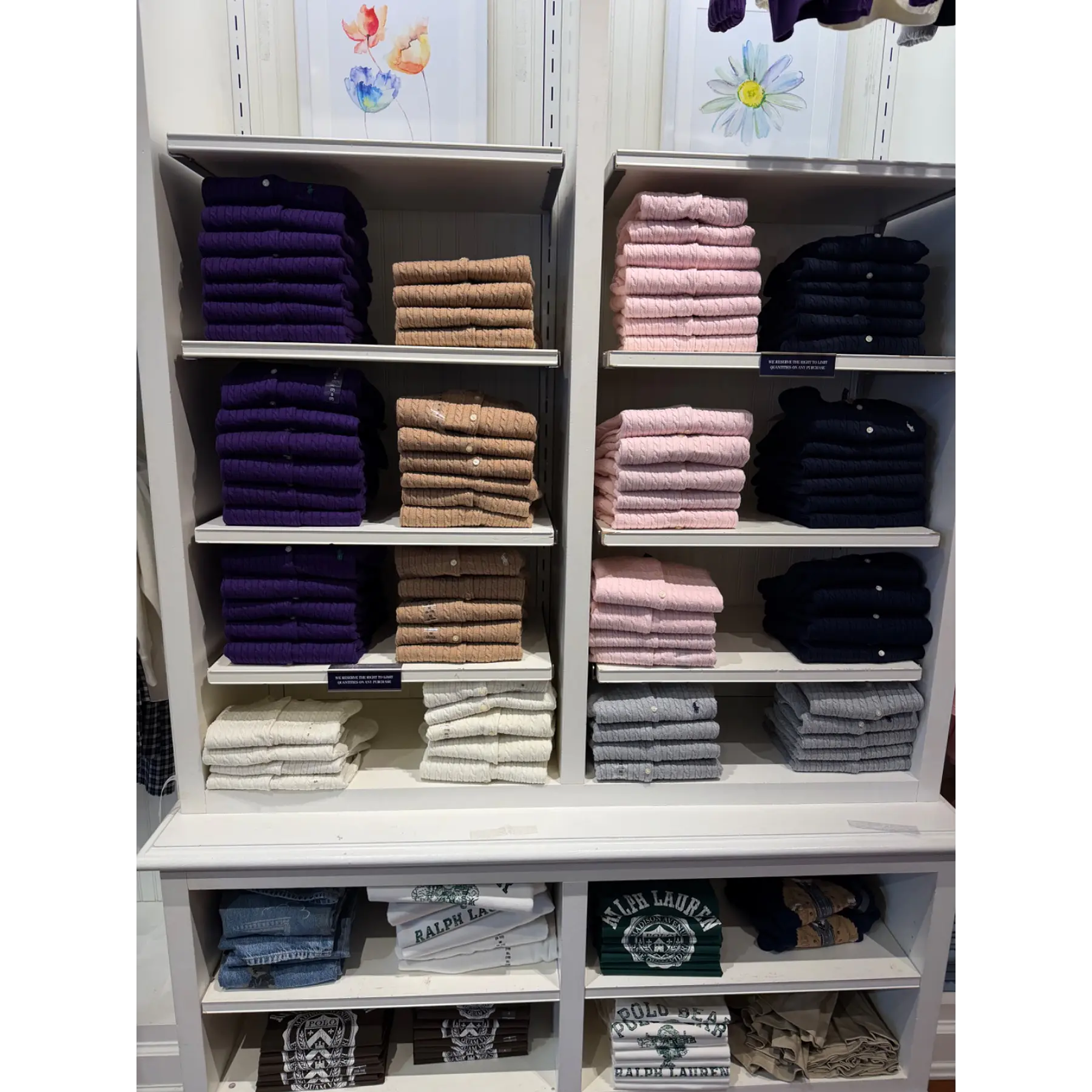 Polo Ralph Lauren - Cardigan Juvenil Azul Marino