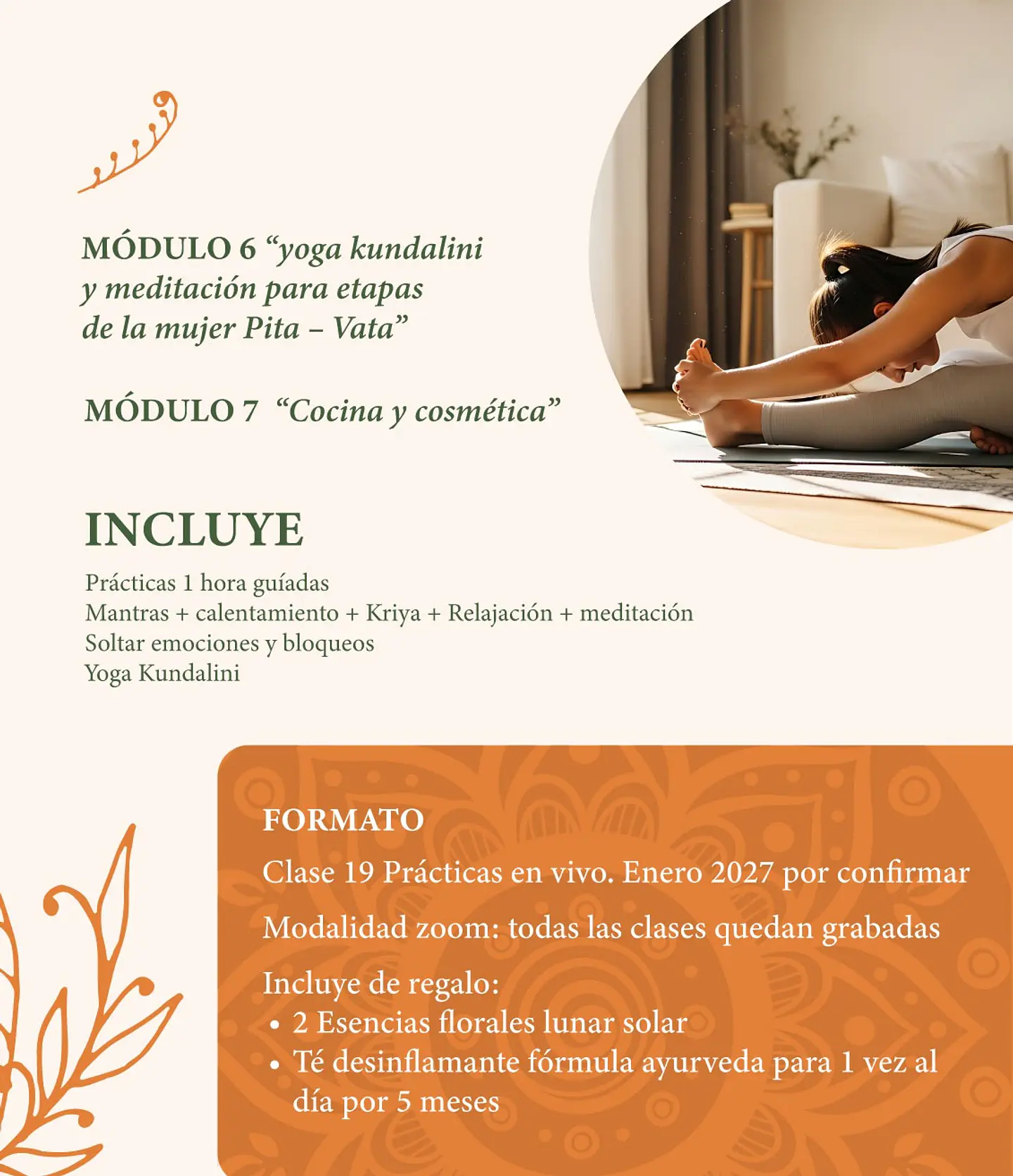 Cursos  medicina Ayurveda para la mujer  4