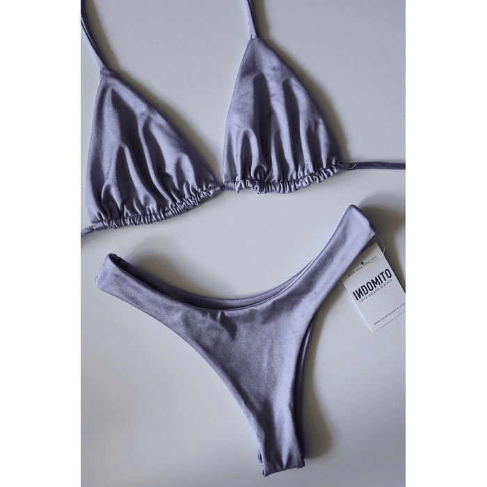 Conjunto Bikini Top Mykonos-Bottom Santorini | Lila