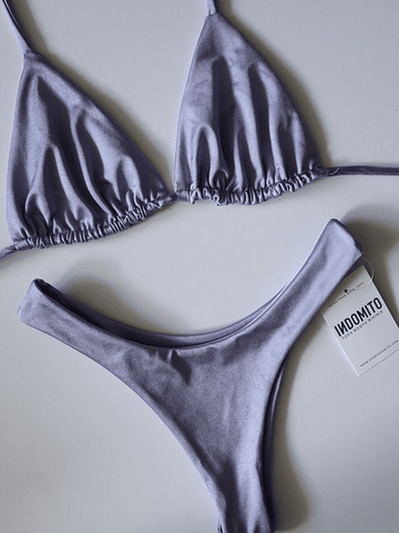 Conjunto Bikini Top Mykonos-Bottom Santorini | Lila