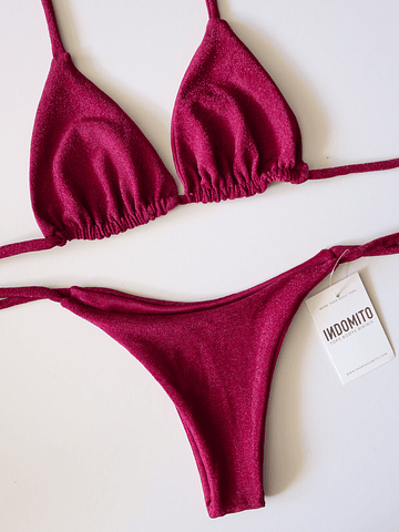 Conjunto Bikini Sparkling Wave | Magenta
