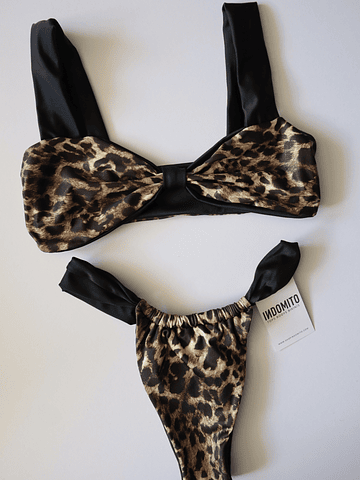 Conjunto Bikini Saint Tropez | Animal Print