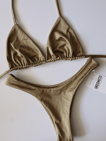 Conjunto Bikini Top Mykonos-Bottom Santorini | Dorado