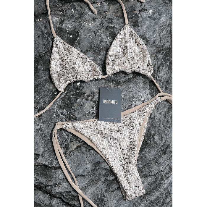 Conjunto Bikini Shine | Champagne 2