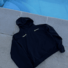 Hoodie FEARLESS ⟣ Navy blue boxy fit 2