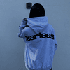 Hoodie FEARLESS ⟣ Melange boxy fit 1