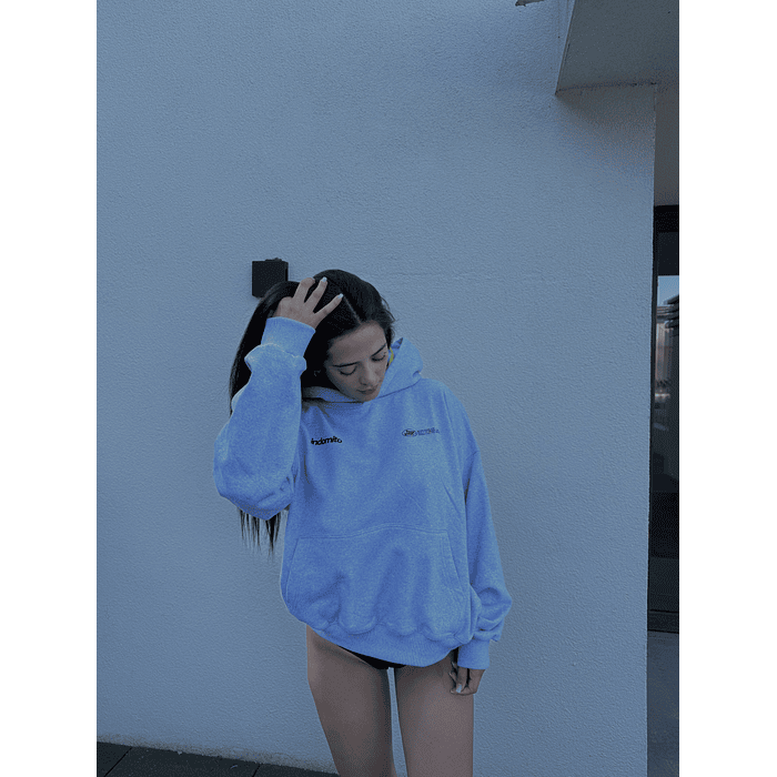 Hoodie FEARLESS ⟣ Melange boxy fit 2
