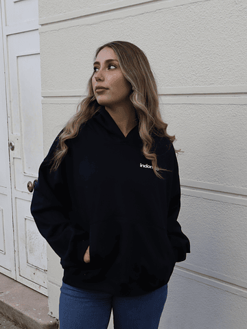 Hoodie Star ★ Navy blue boxy fit