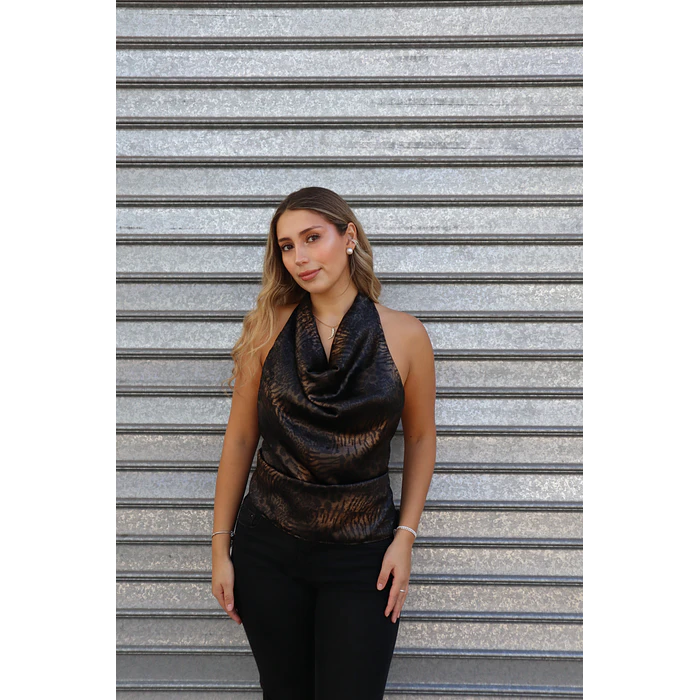 Top Venecia animal print cafe 1