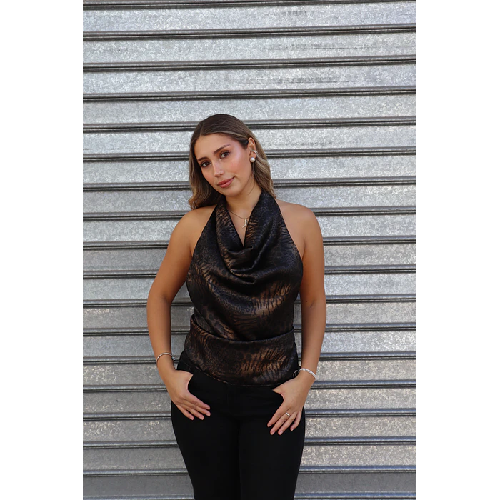 Top Venecia animal print cafe 3