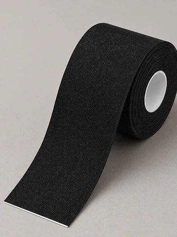 Boob tape color negro