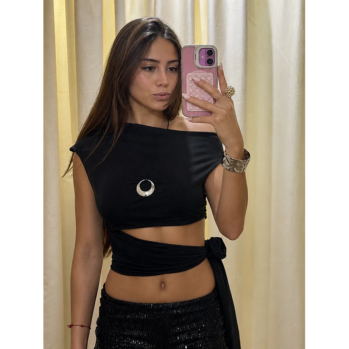 Top Kira negro 3