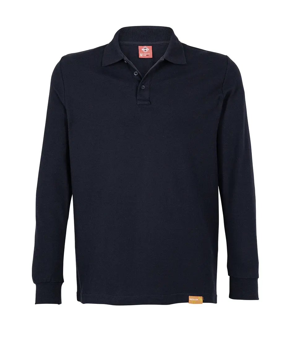 POLERA POLO MANGA LARGA HOMBRE 60% ALGODÓN 40% POLIÉSTER 5