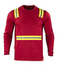 Polera Hibrida Dual HI -VIS Manga Larga Hombre - Miniatura 4