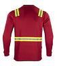 Polera Hibrida Dual HI -VIS Manga Larga Hombre - Miniatura 6