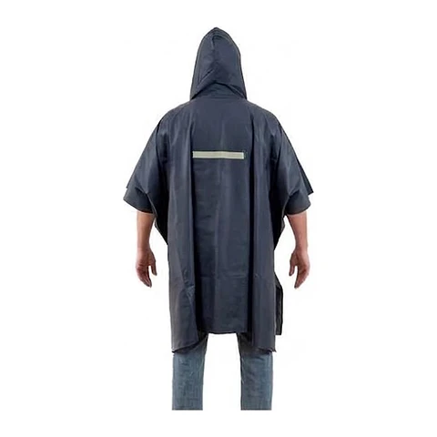 Poncho impermeable PVC con gorro