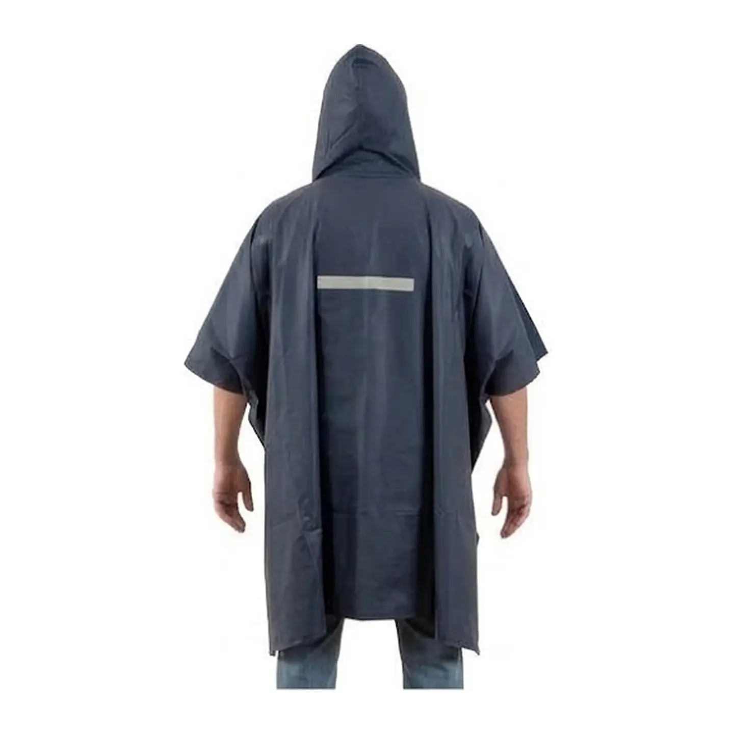 Poncho impermeable PVC con gorro 3
