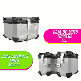 Pack de Cajas de Moto